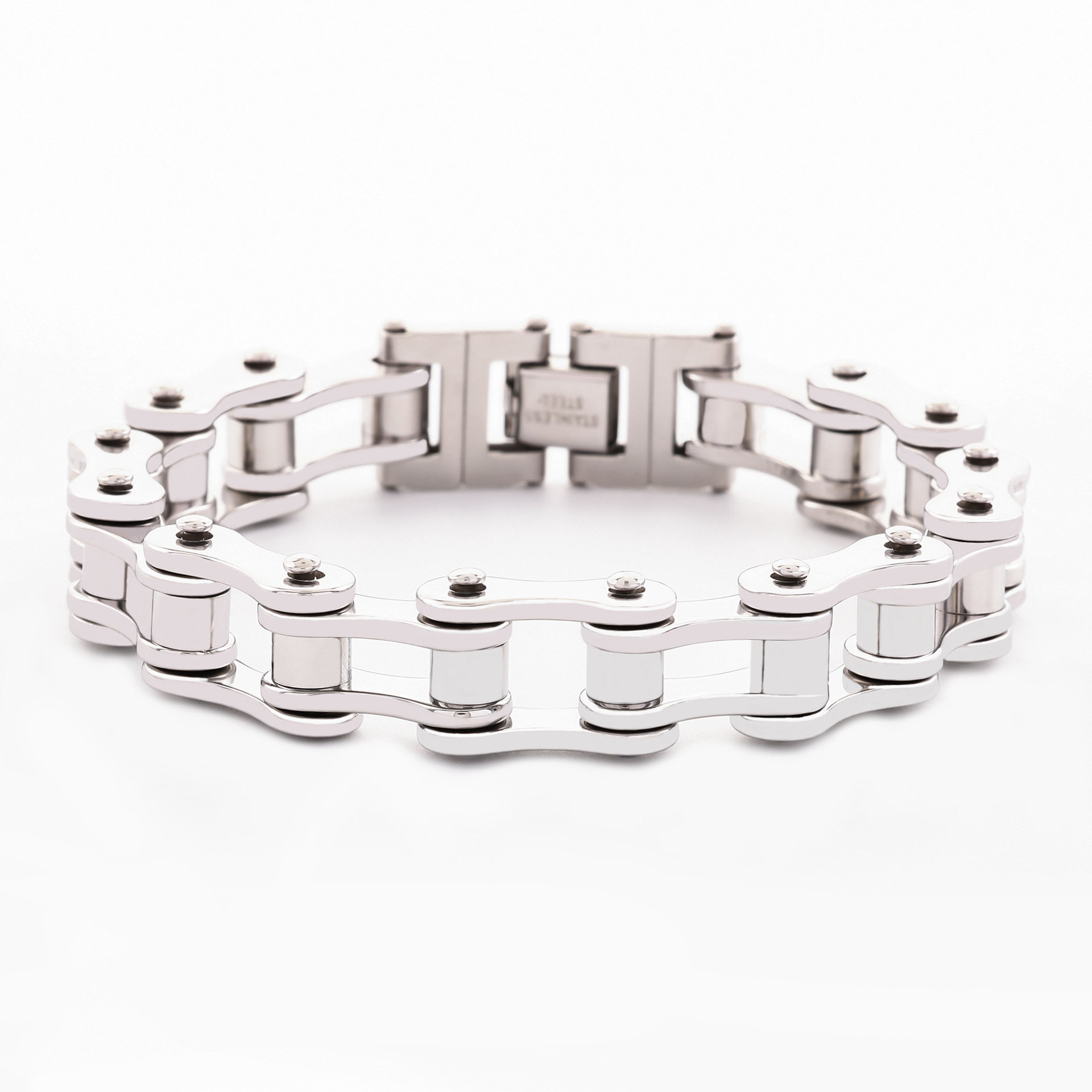 Bracciale uomo a catena in acciaio inossidabile stile punk_voghion.com