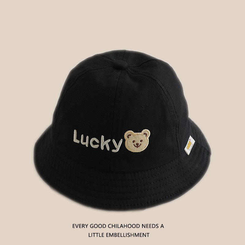 Sombrero de bebé primavera y otoño gorro de pescador lindo lindo niñas y niños viajan sombrero solar universal de verano