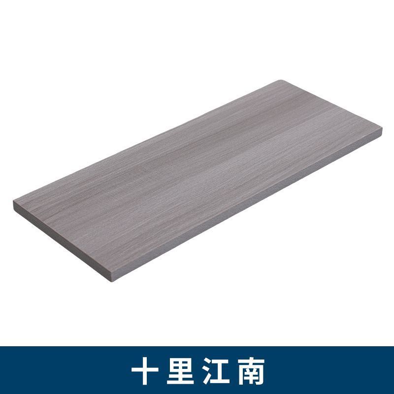 免漆板钉制17mm暖白色生态板一字隔板墙上置物架实木板分层|undefined