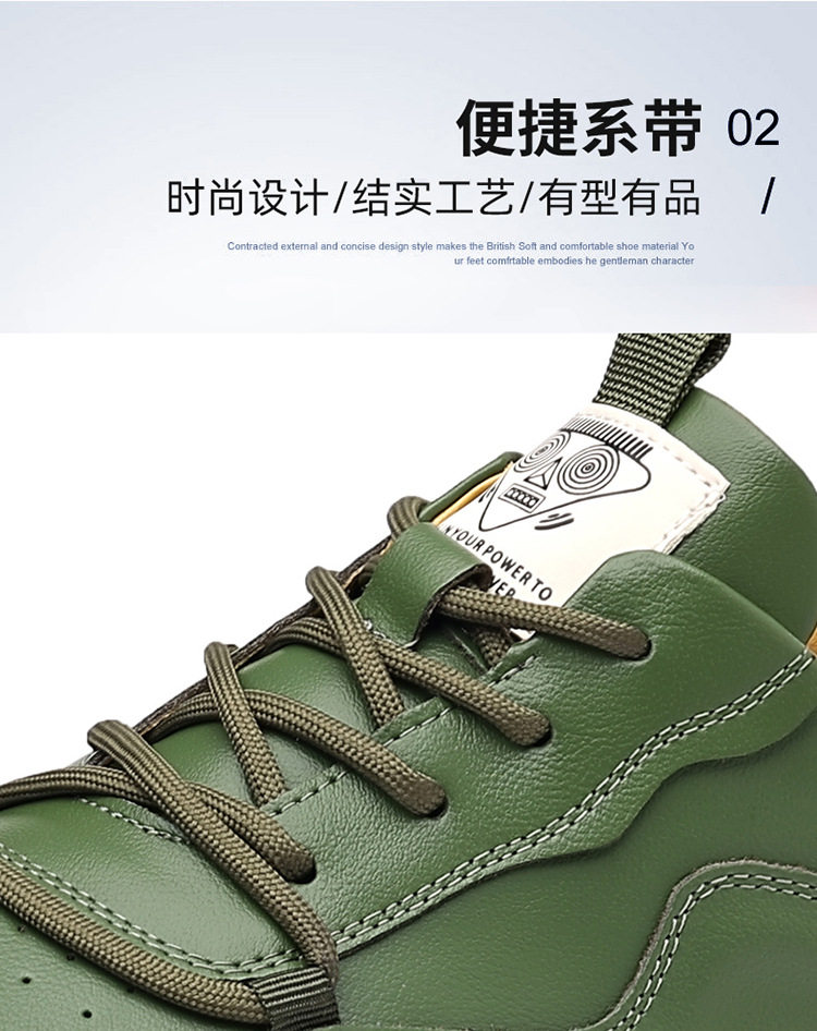 Giày sneaker nam da bò thật mũi tròn, đế bằng chống trượt, thoáng khí, phối đồ dễ dàng — Dép sandal -1 màu trắng, Dép sandal -1 màu đen, Giày bệt màu trắng, Giày bệt màu đen chi tiết 11