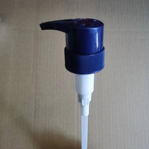 Shampoo Pump Head Bath Gel Squeeze Nozzle White Blue 500ml 33-tooth Replacement Squeeze Head for Men and Women