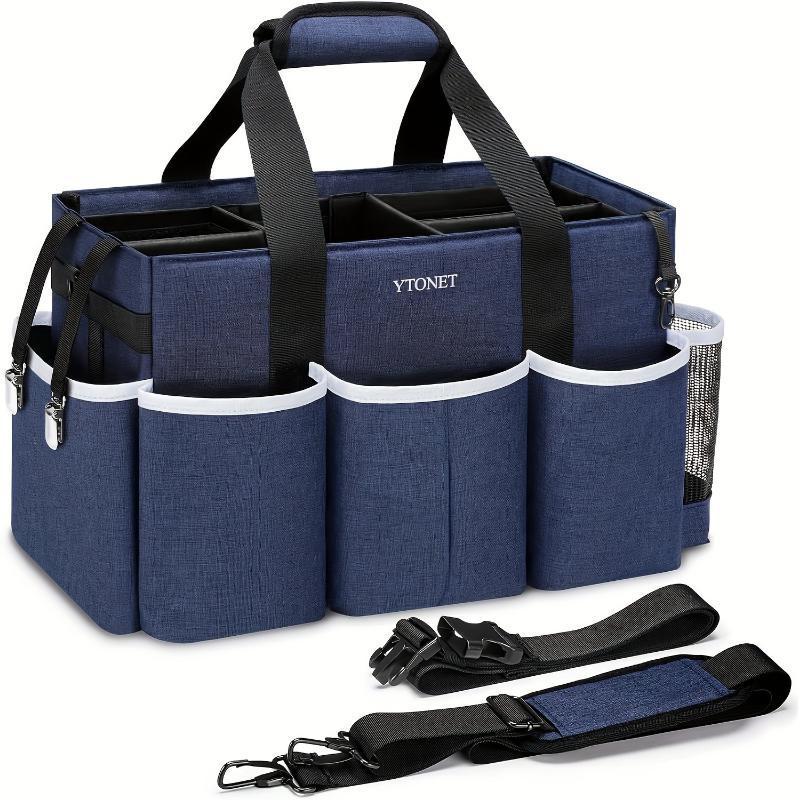Large Cleaning Supplies Organizer Wearable Cleaning Caddy|undefined