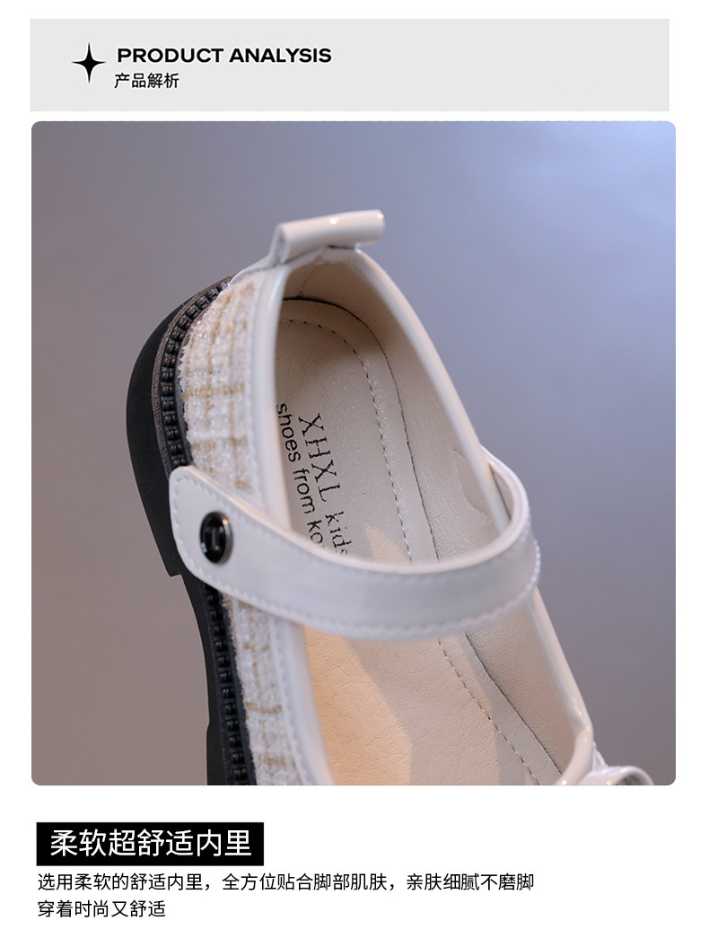 Mädchen Lederschuhe Mit Schleife Für Kinder Elegante Prinzessin_voghion.com