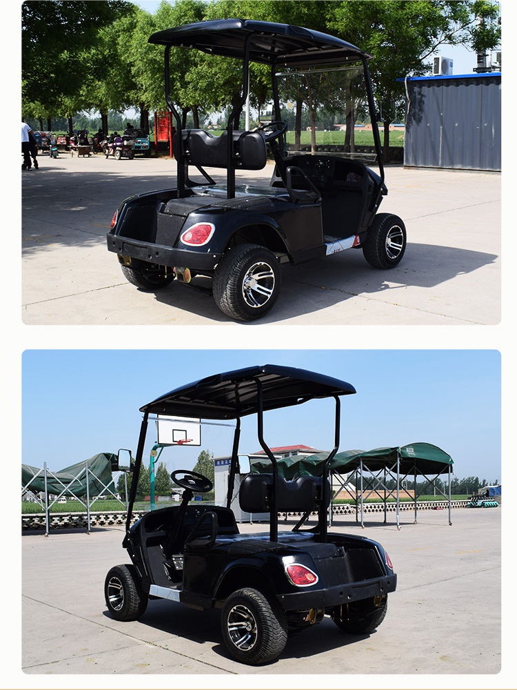 Golf Cart Tourist Attractions Tourist Hotel Shutter 2-seat Homestay Self-driving Ferry Electric Sightseeing Car
