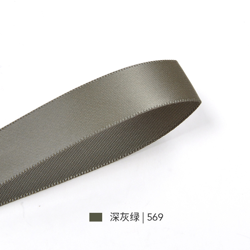 Correas Yao Ming de poliéster liso de una sola cara con cuerda tipo cartera con lazo para embalaje de joyería, cinta para embalaje de regalo