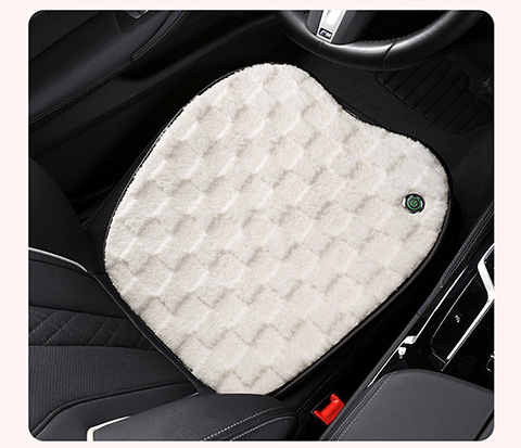 Beautiful Car Seat Cushion, High-End Winter Plush Car Thickeneded Warm Seat Cushion, Simple Universal Car Seat Cushion