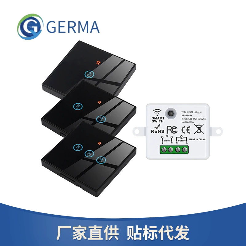 Граффити смарт-выключатель беспроводной сенсорный WiFi-раскладка APP Дистанционное управление Alexa голосовое управление