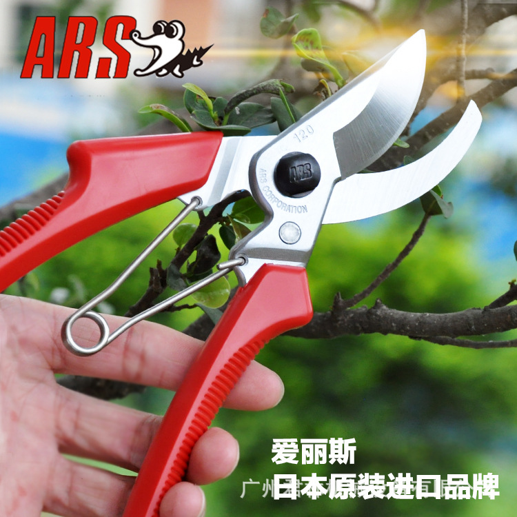 爱丽斯原装进口修枝剪120DX果树修枝剪粗枝剪修花剪枝剪刀修枝剪