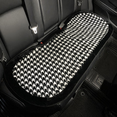 Car seat cushion winter plush three-piece set single piece imitation rabbit fur car seat cushion car interior warm backrest car cushion