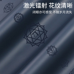 PU Natural Rubber Yoga Mat, Thick Exercise Fitness Mat, Non-Slip Luxurious Mat for Home, Wholesale Custom