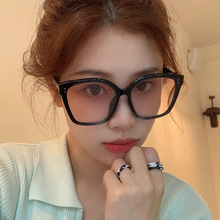 小红书同款网红墨镜女韩版男士大框显瘦金属铰链墨镜驾驶太阳镜潮