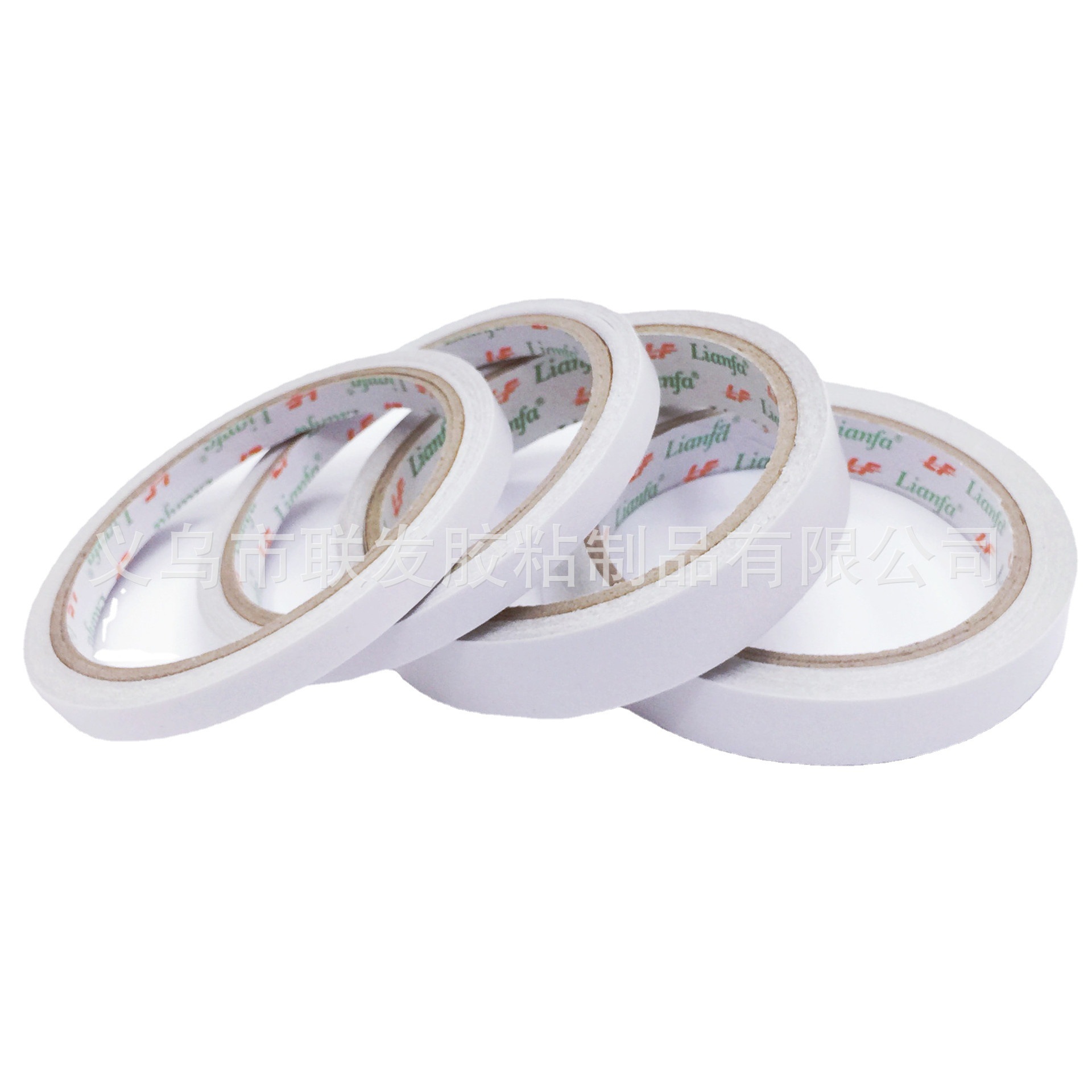 义乌联发8mm新年对联双面胶学生双面胶热熔棉纸双面胶带厂家销售