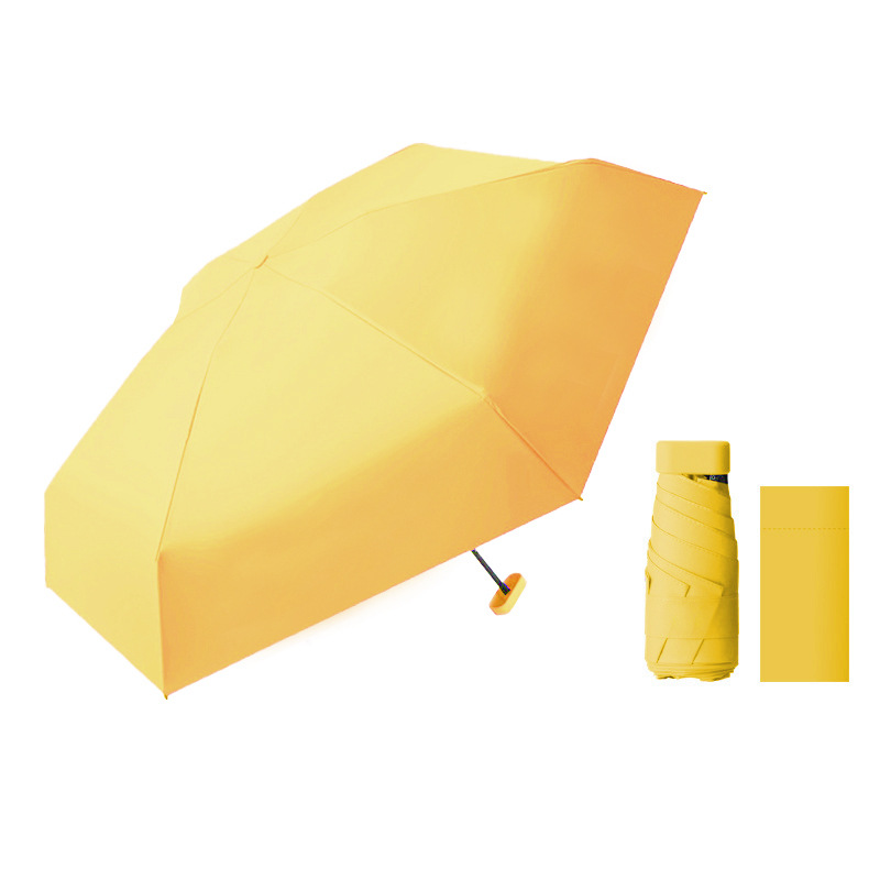 Paraguas Plegable Mini con Protección UV