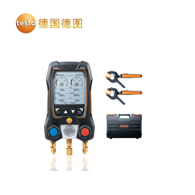 testo550S ����������ý����������ǯ���¶�̽ͷѹ�����յ��ӷ���