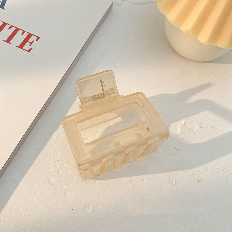 13cm Volumen de pelo clip de tiburón grande clip de pelo cuadrado de nuevo cabeza clip de pelo tocado updo clip de pelo chica