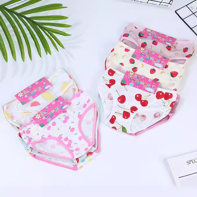 Children's export foreign trade children's underwear for boys and girls triangle pants for girls, multi-style cross-border supply source manufacturer wholesale