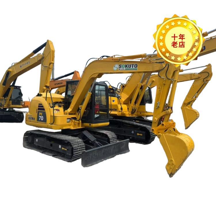 Exportación de bajo precio de segunda mano Komatsu PC78 PC70 PC80 excavadora Komatsu