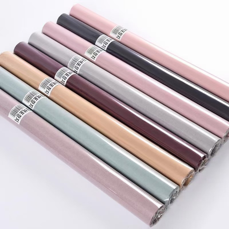 韩国进口牛皮纸加厚韩式鲜花礼品包装纸简约复古包装材料