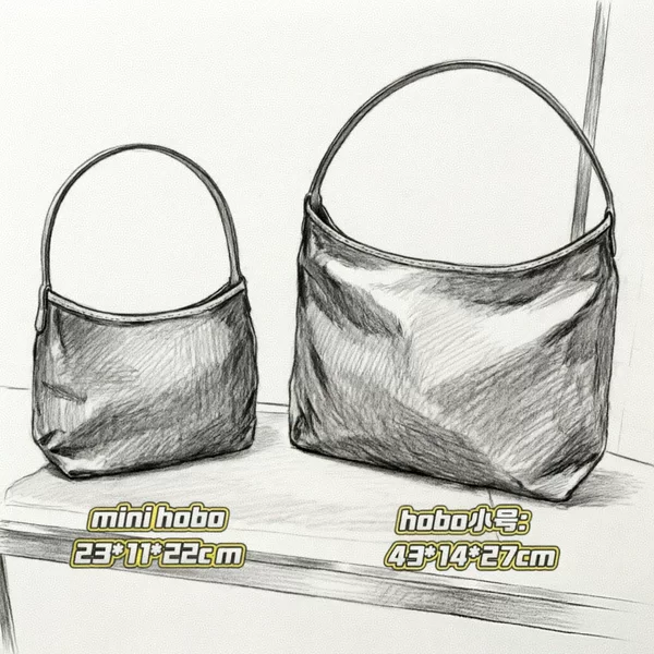 New foreign trade HOBO commuter dog-tooth bag 2027 trendy shoulder bag for women with zipper shopping bag and underarm bag