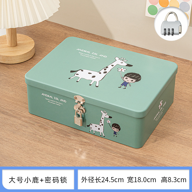 Large deer+password lock