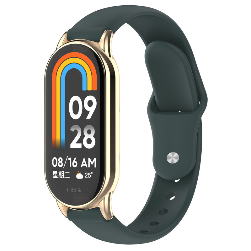 Xiaomi Mi Band 10用ストラップ、バックル付きシリコンXiaomi Smart Band 8 9交換用リストバンド、越境対応|undefined