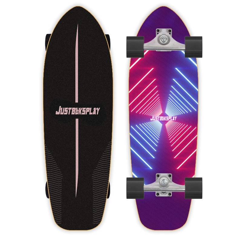 Лед Surfing Board Bridge Spring PU двойное рулевое управление SM Pusher симулятор серфинга скейтборд