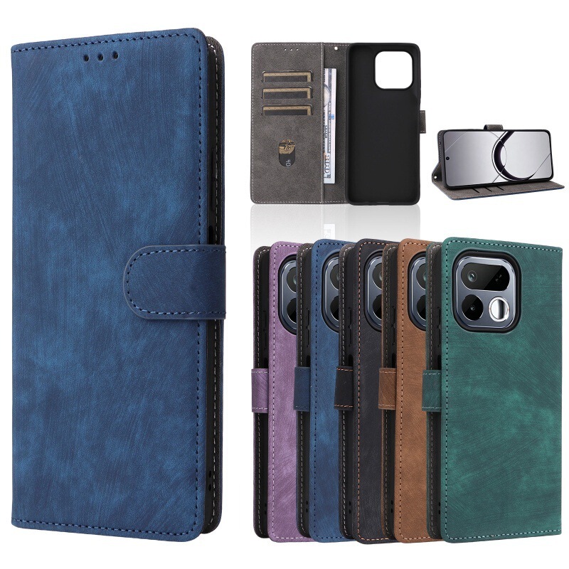 Suitable for Oppo Realme 16t 5g Mobile Phone Protective Case, Anti-Theft Leather Case, Money Card Holder, Stand, Lanyard, Full Package