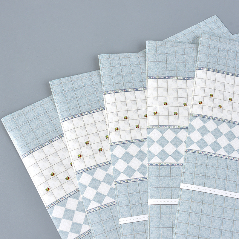 Bandeja de arena de interior edificio modelo pegatina papel pintado piso cinta adhesiva 1:25