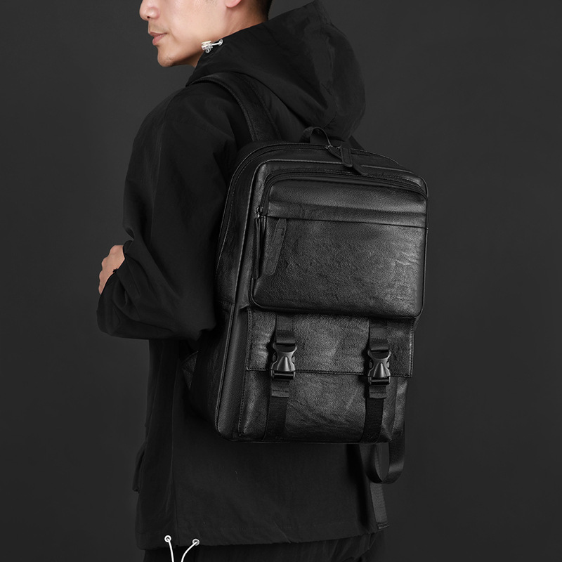Men's Business Backpack With Laptop Compartment For Travel_voghion.com