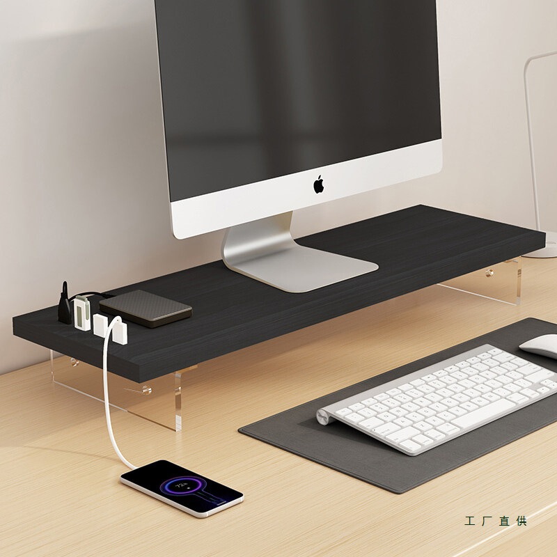 Acrylic Computer Monitor Stand Laptop Support Stand Desktop Riser Cooling Base Desktop Stand Acrylic Computer Monitor Stand Laptop Support Stand Desktop Riser Cooling Base Desktop Stand