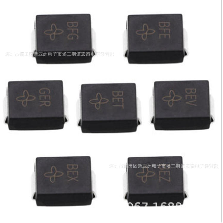 SMC贴片TVS瞬变二极管SMCJ36A/36CA 36V 丝印GFP/BFP单向/双向