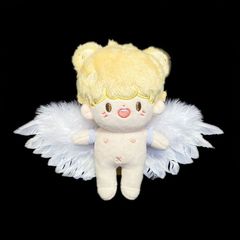 工場の20cmの天使の翼の子供服の綿の人形は15cm 10cm 30cmの人形の装飾の翼を適用します。