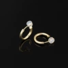 Silicone golden ear clips