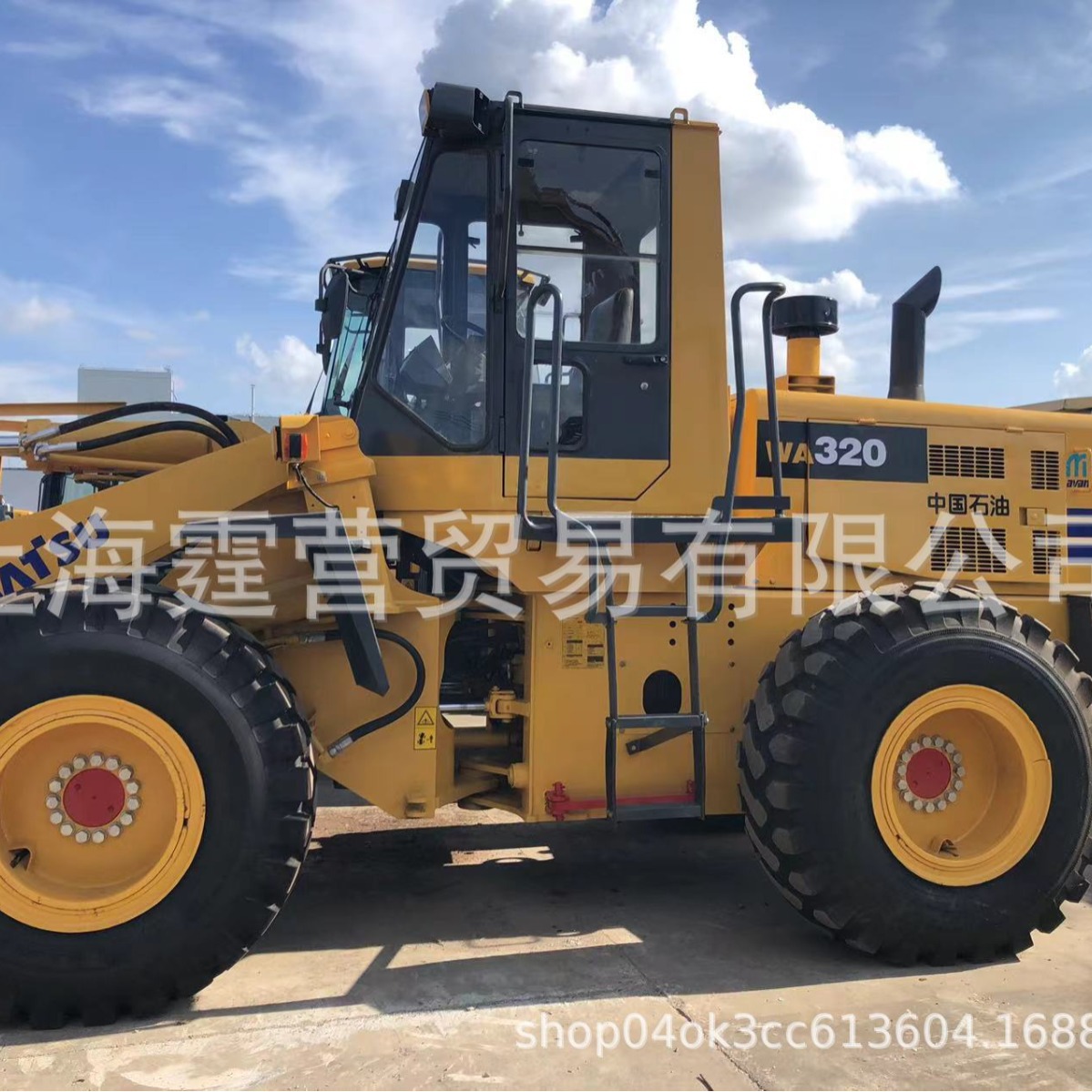 常年出口提供货代小松320装载机卡特966铲车二手3吨五吨装载机