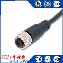 M12-5׹ĸ^ TPU/PUR|5*22AWG 늙CˮÂзˮB