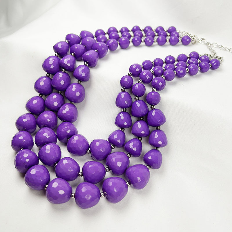 170g Weight Earrings, Necklace Classification 1 Set Quantity Holiday Occasion Acrylic Material Solid Color Pattern Unisex Gender Irregular Design Exaggerated Style Exaggerated Solid Color Arylic Irregular Unisex Earrings Necklace 5