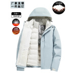 新国标石墨烯羽绒内胆冲锋衣男女三合一可拆卸两件套定制LG团购服