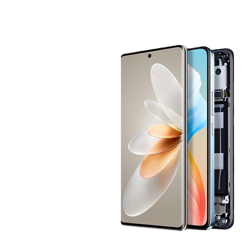 Suitable for vivos16e screen assembly s12pro display LCD s15 s10e mobile phone with frame inside and outside