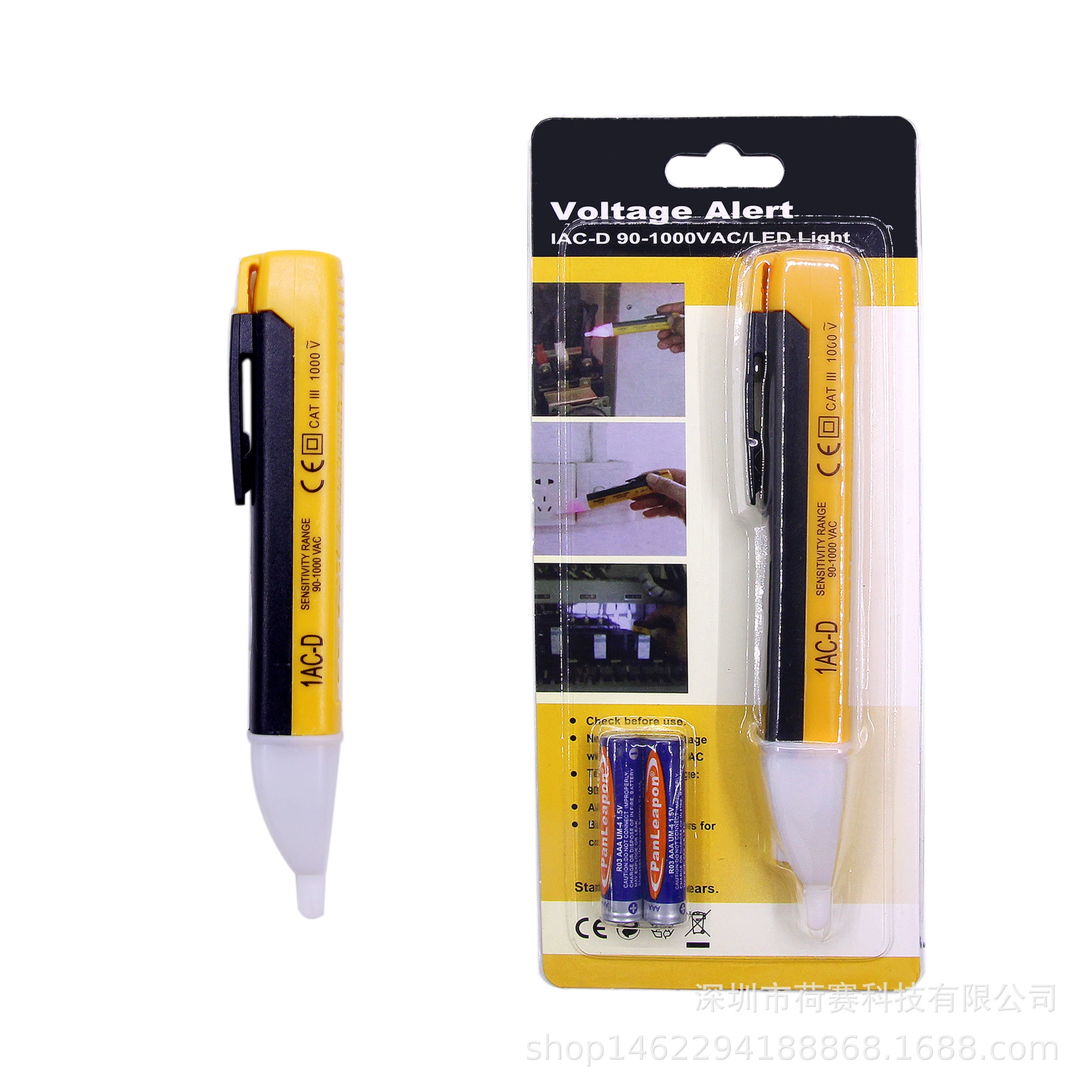 Многофункциональная Индуктивная тестовая ручка Бесконтактная Бытовая тестовая ручка Тестовая ручка Проверка электрика Точка останова Нулевой провод Пожарная проволока