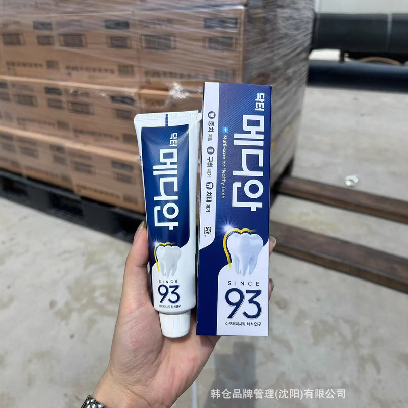 韩国进口麦迪安健齿博士多效牙膏93牙膏120g新款|undefined