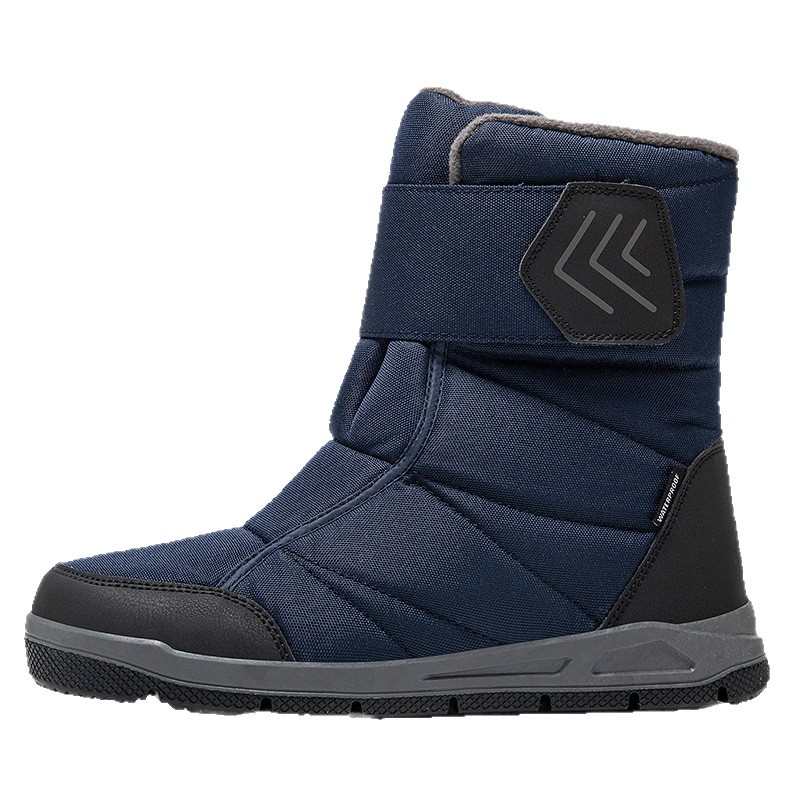 Grandes botas transfronterizas de invierno nuevas botas de nieve de pareja más zapatos de nieve cálidos al aire libre zapatos de algodón para hombres y mujeres