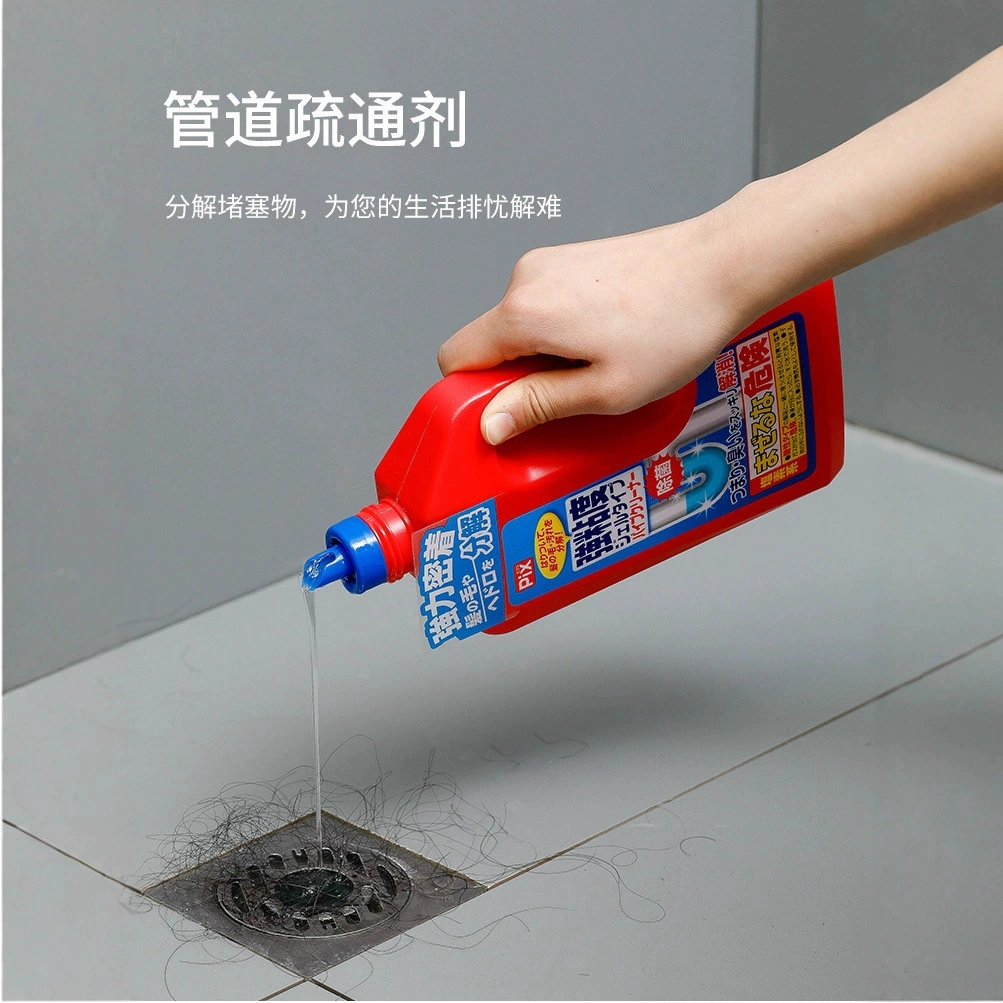 Японский импортный очиститель труб для прочистки канализации, унитазов, кухонных раковин, 800 г, трансграничная поставка