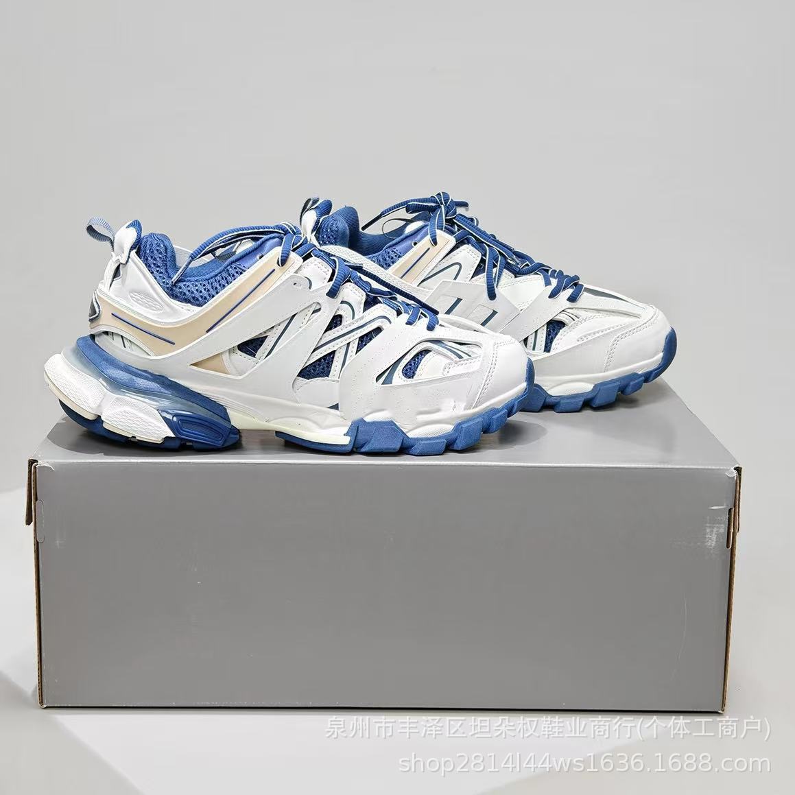 Pure original Putian track3.0 Paris dad shoes, trendy retro thick-soled sneakers for men and women, popular among influencers