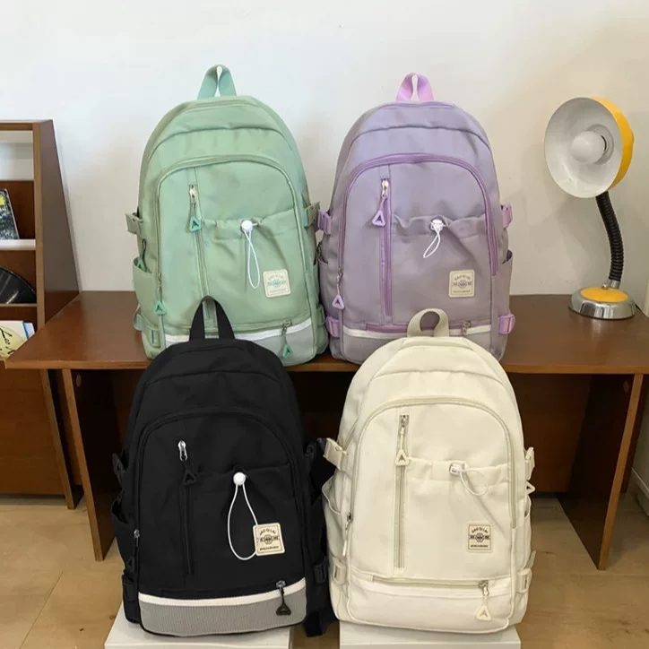 Japanese high quality school bag, design universal backpack, shoulder bag for leisure, trend of season