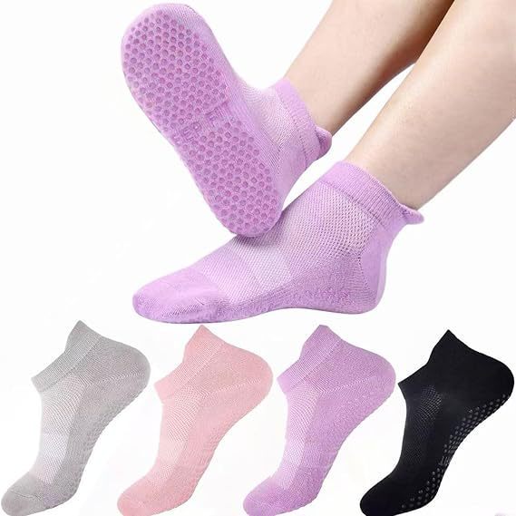 Zhuji Processed Double-Grip Pilates Socks for Women Zhuji Processed Double-Grip Pilates Socks for Women