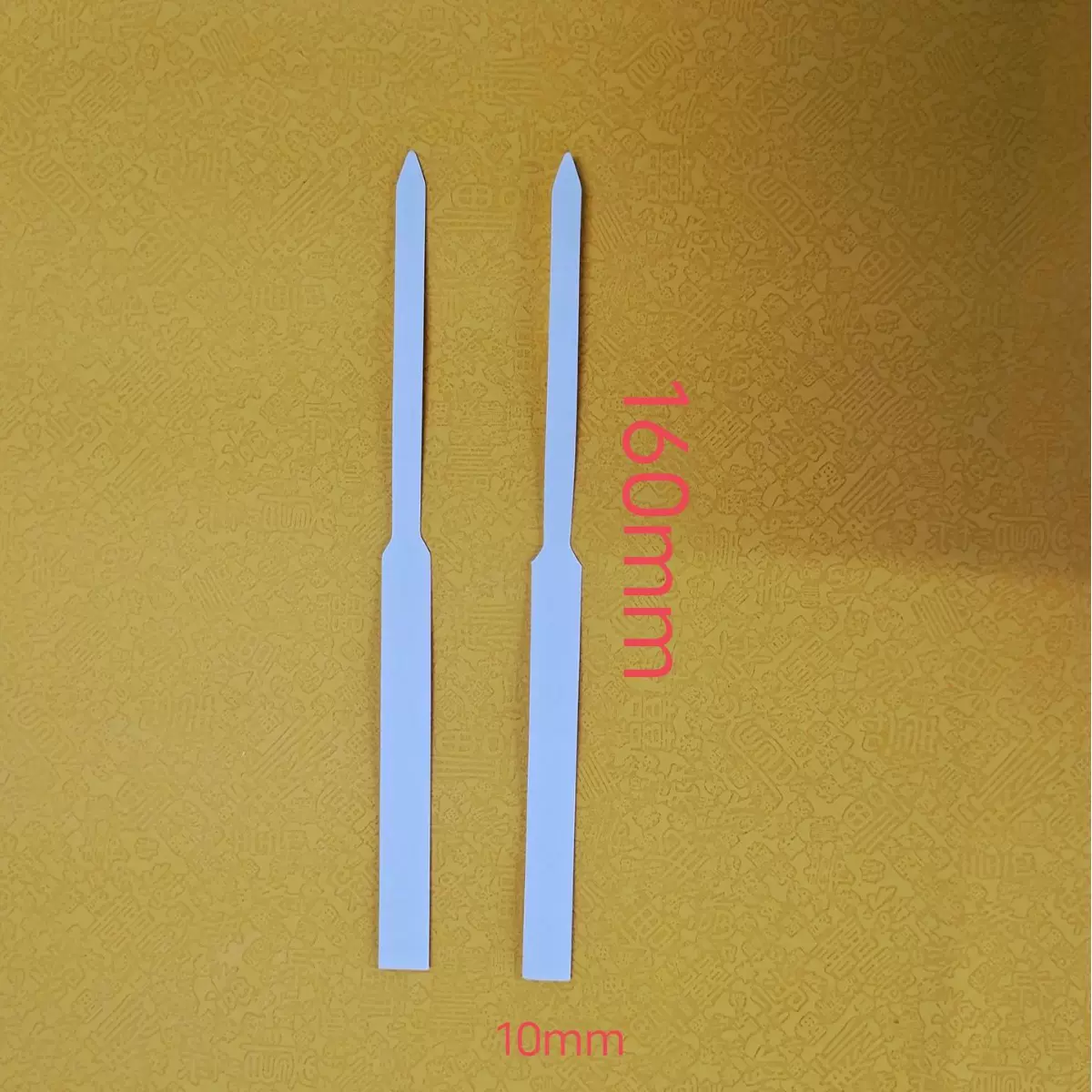 尖头试香纸闻香纸试香条闻香条评香纸16*1厘米