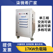 可編程電阻箱大功率交流直流單三相負載箱17KW充電樁發電機電阻櫃