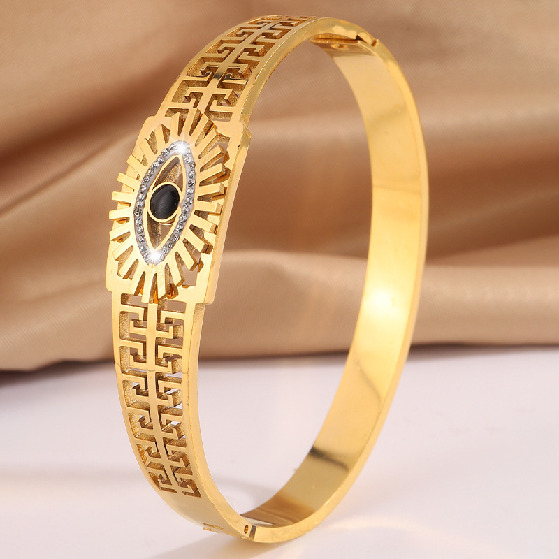 retro women's bracelet stainless steel