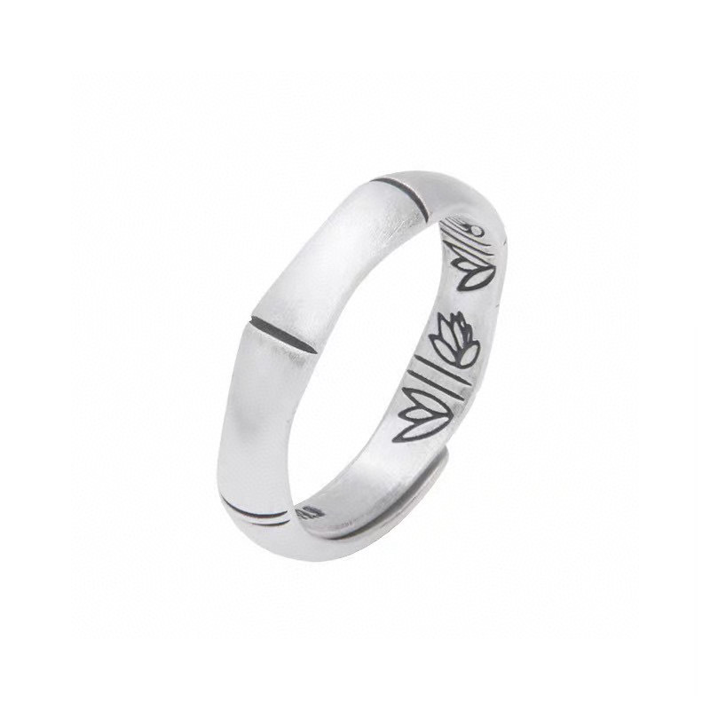 Matte silver bracelet