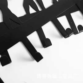 挂衣钩墙上壁挂置物架进门玄关衣帽挂钩客厅厨房浴室衣柜粘钩